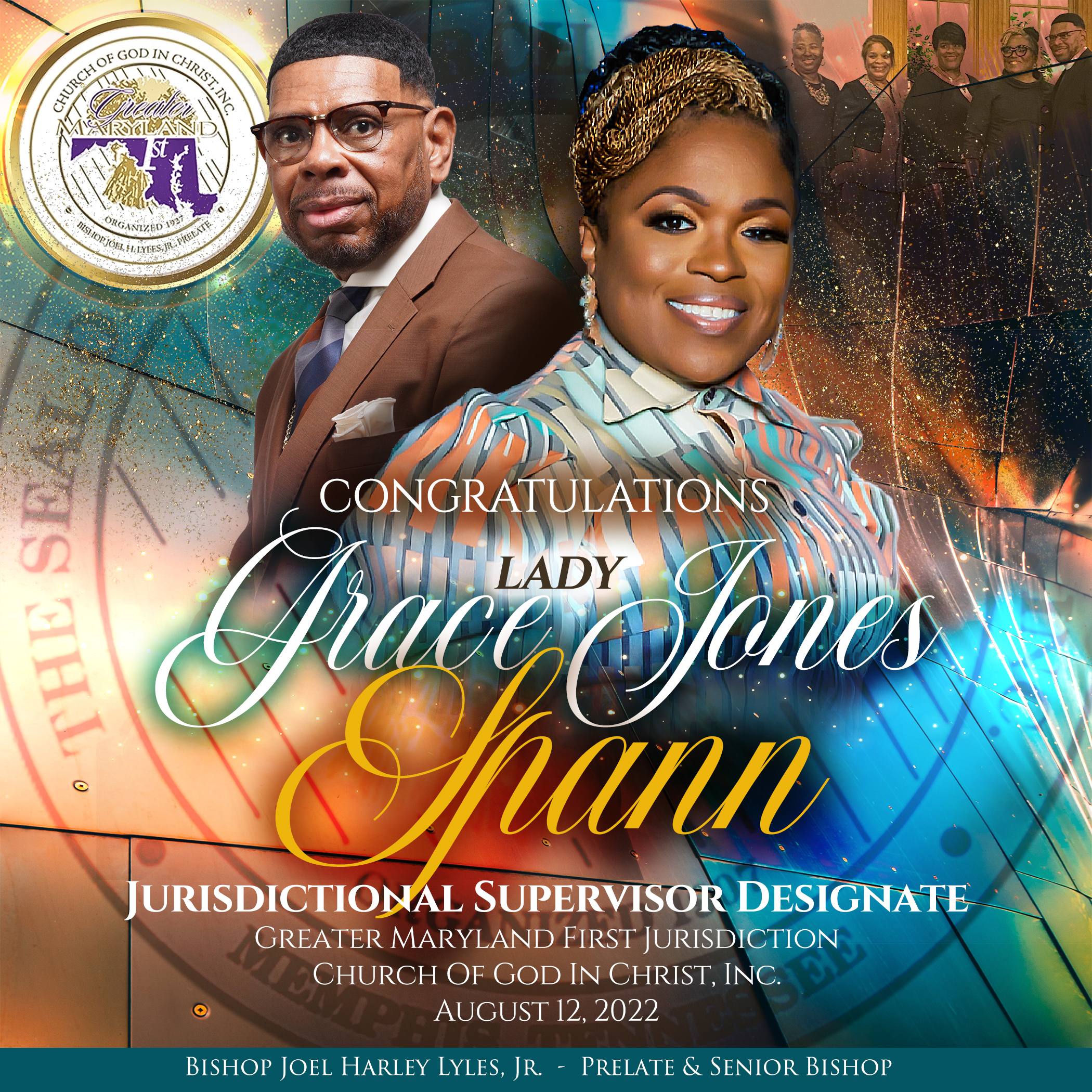 Congratulations
, Lady Grace Jones Spann